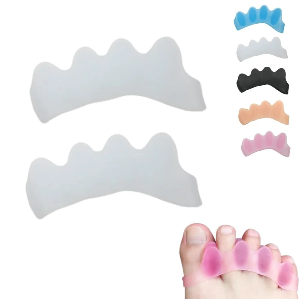 MEIION distanfix alluce valgo,per Uomini e Donne, Morbido Supporto,materiale in silicone,Comfort,Indicato per l'alluce valgo