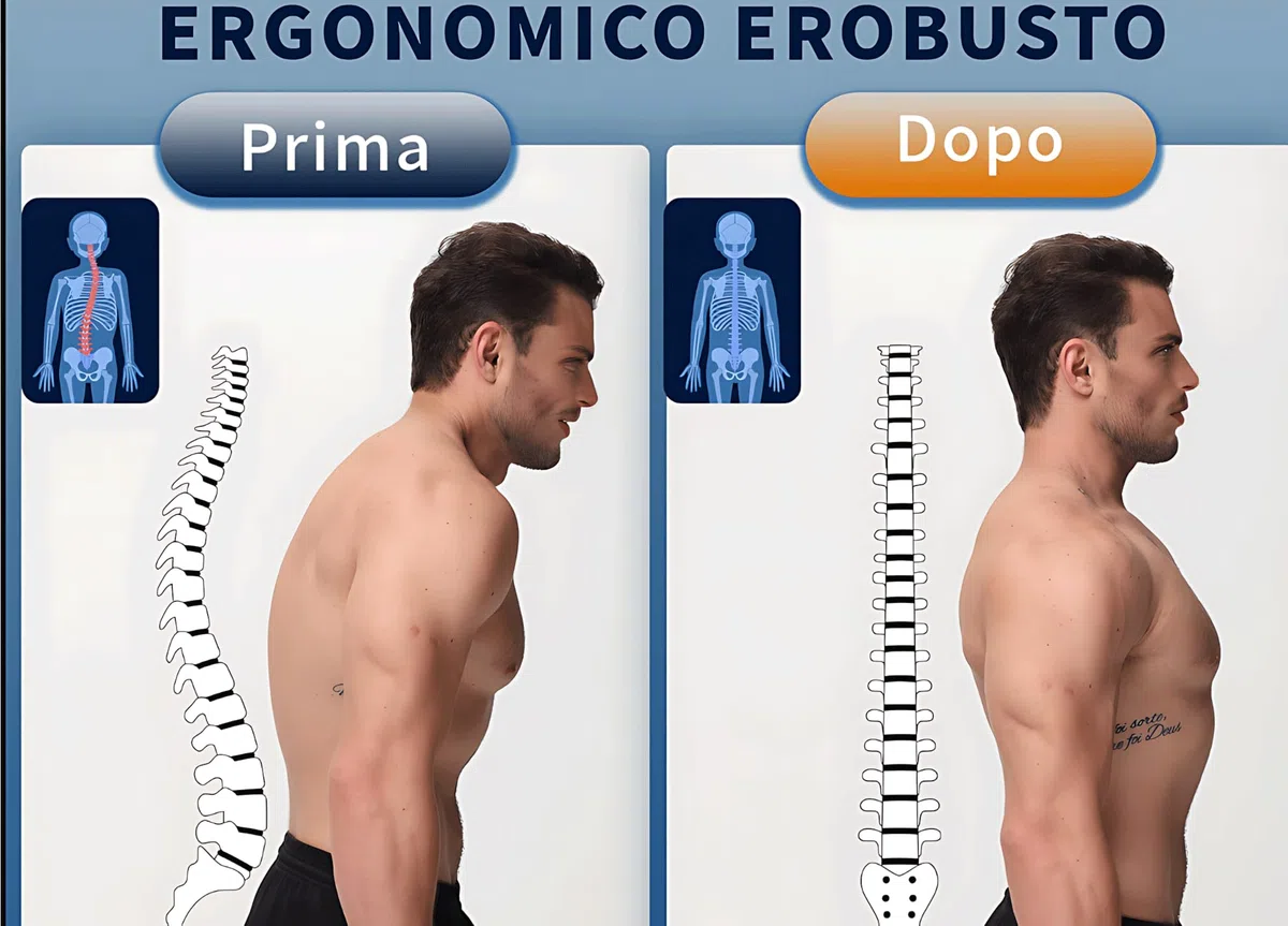 Correttore Postura Uomo Donna, Fascia Posturale Spalle e Schiena Traspirante,Schiena Dritta,Postura Donna,Busto Correttore Posturale,Fascia Posturale,Supporto Lombare,Nero(L)