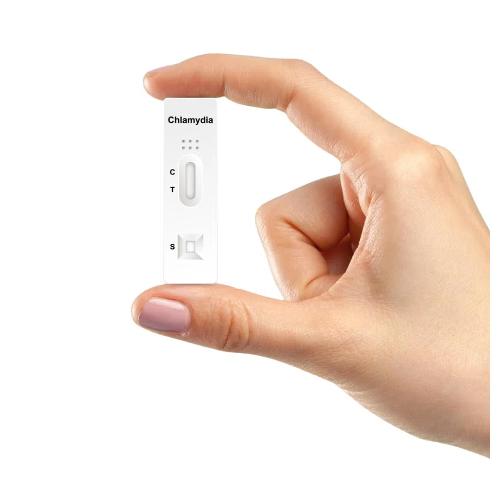 2 ALLTEST Test rapido per clamidia, gonorrea e sifilide uomo e donna | Rilevamento in urina, tampone uretrale e cervicale | Risultato veloce e affidabile