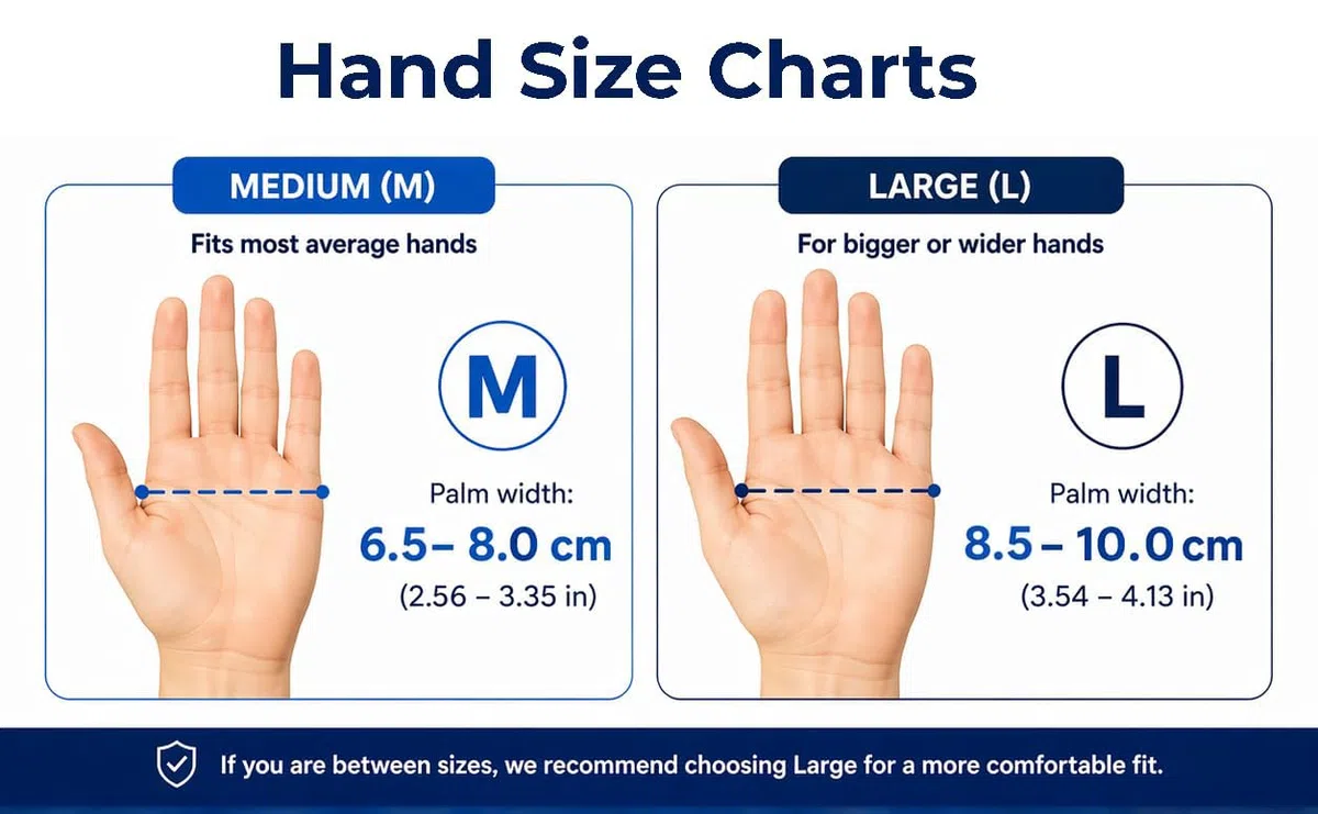 confezione da 4 di supporti per terapia delle mani, supporto per il polso e l'antibrachio sotto le barre, sospensori e guanti a compressione (Long Medium)