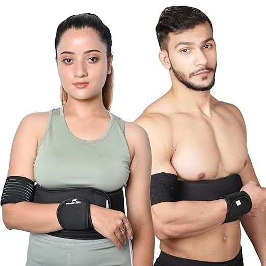 Sinistra Destra Nero Spalla Immobilizzatore Braccio Immobilizzatore Elastico Spalla Brace per Clavicola Collare Dislocazione