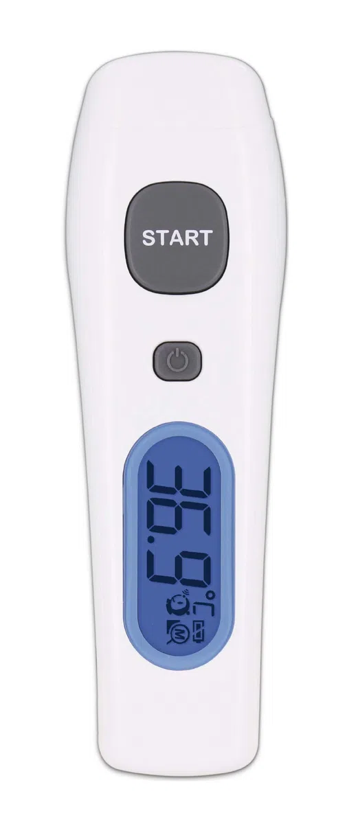 Chicco Radiant Termometro digitale infrarossi senza contatto, per fronte, liquidi e ambiente