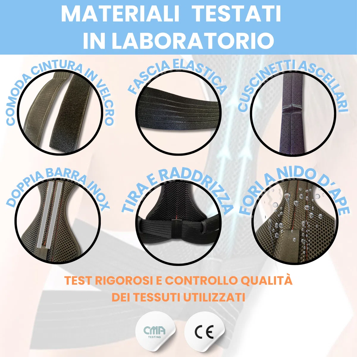 Knight Correttore Posturale Spalle Schiena - Fascia Posturale per Uomo e Donna Regolabile - Sollievo da Dolore Cervicale e Schiena Dritta - L