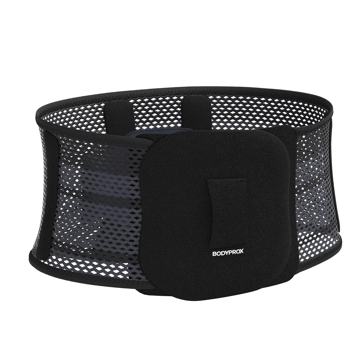 Bodyprox Tutore Regolabile Schiena – con Protezione Lombare Superiore, Tessuto che Traspira e Comprime, Perfetto per Sport e Uso Quotidiano, Unisex (L)