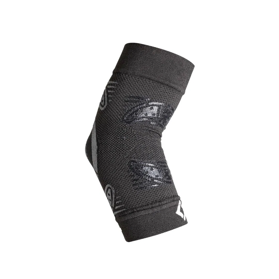 FLOKY Gomitiera Elbow Support, Supporto Biomeccanico per Gomito, Stabilizzatore Anti-infiammatorio con Bioceramica, XS/S-L/XL, Nero (Nero, XL)