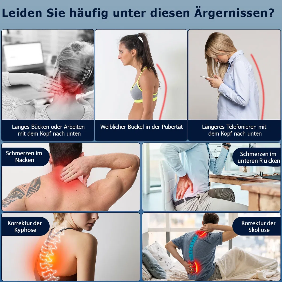 Correttore Postura Uomo Donna, Fascia Posturale Spalle e Schiena Traspirante,Schiena Dritta,Postura Donna,Busto Correttore Posturale,Fascia Posturale,Supporto Lombare,Nero(M)