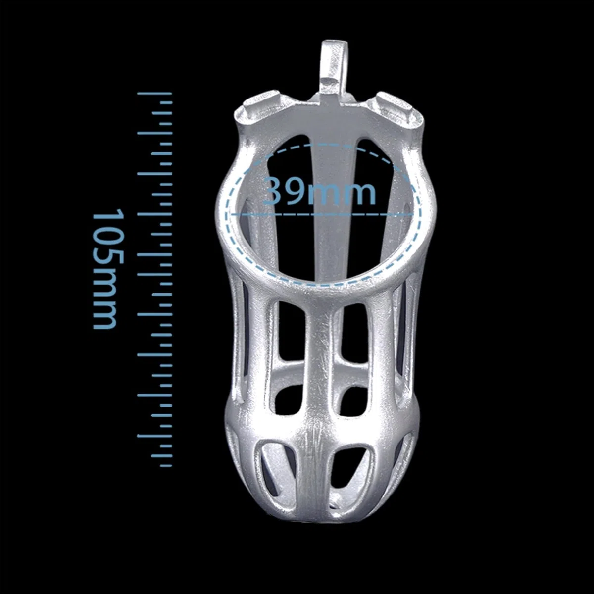 ETOMEY Gabbia di protezione del Mollet (argento) A75-48 (XXL)