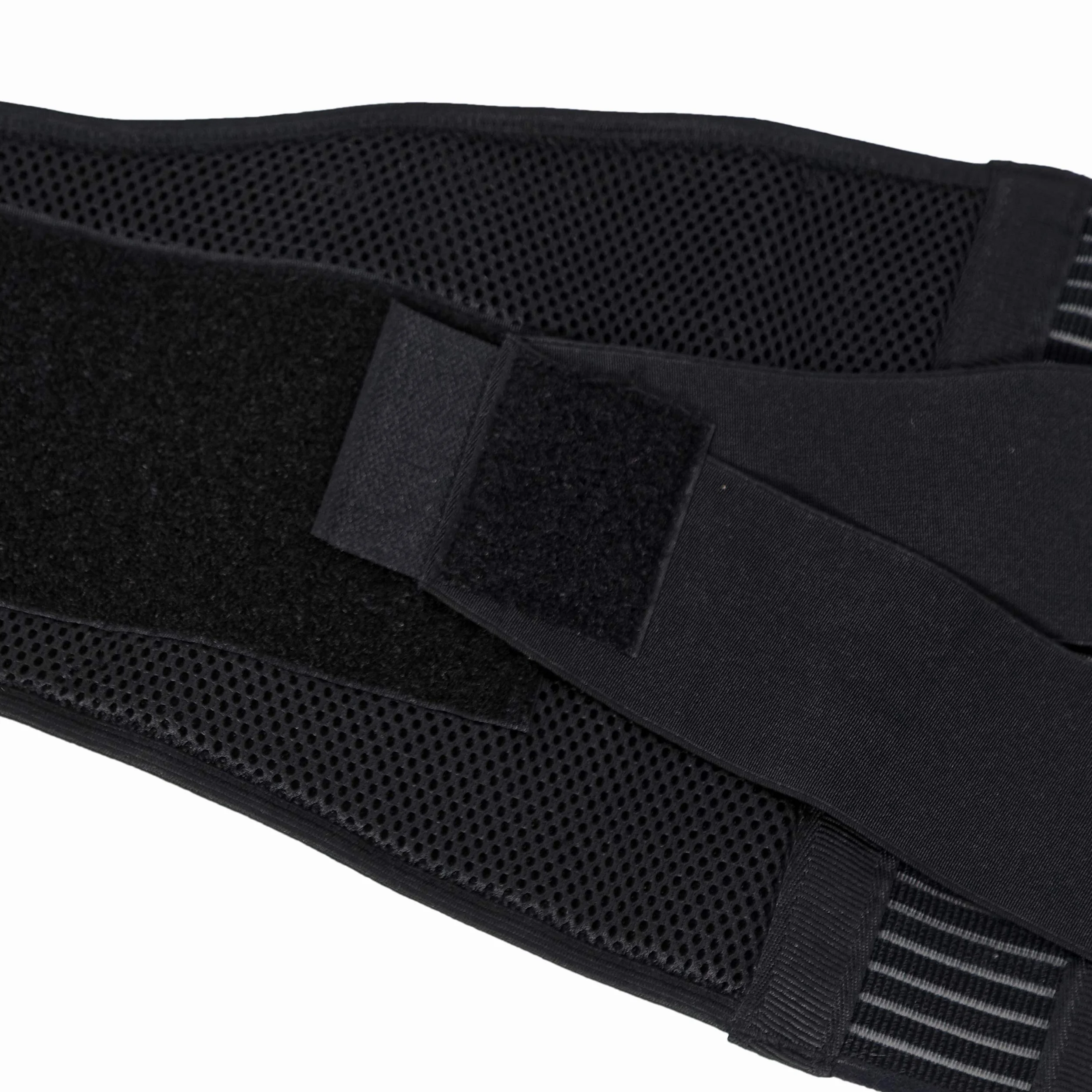 NEOtech Care - Fascia lombare per la schiena - compressione regolabile - traspirante - per postura, sollevamento pesi (beige, M)
