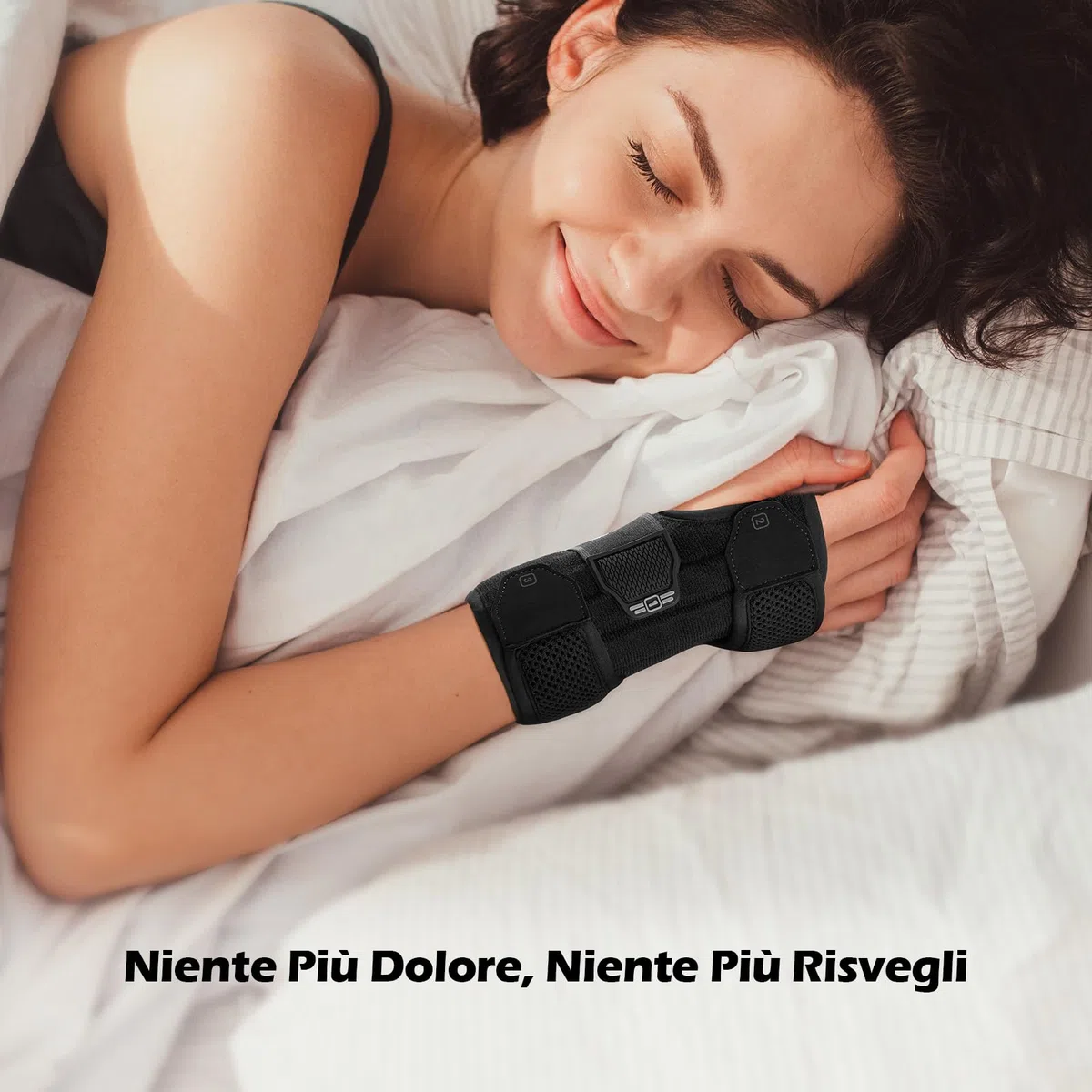 FREETOO Stabile Tutore Polso Destro con 3 Stecche Metallo, Comode Tutore Tunnel Carpale con Morbido Cuscino per Uso Quotidiano, Traspirante Polsiera Ortopedica per Tendinite,Artrite,Distorsione