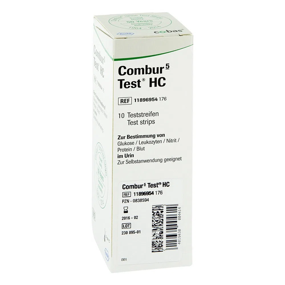 Combur 5 Test Hc 10 Tiras Reactivas Orin