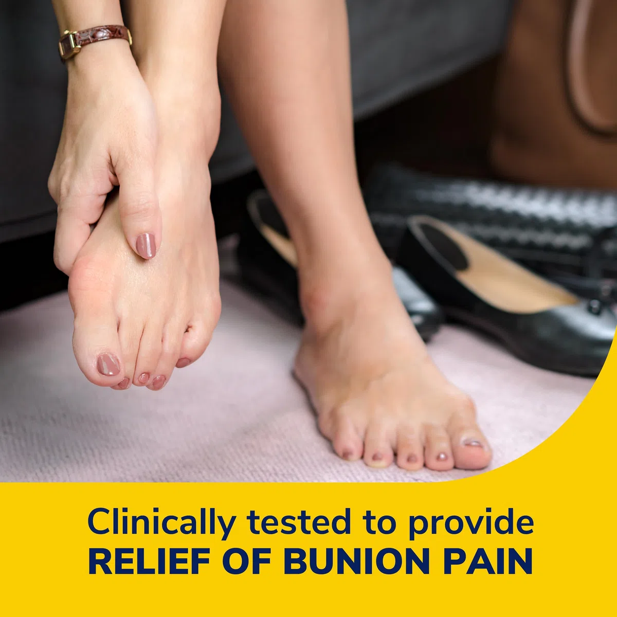 Dr. Scholl's Bunion Relief & Toe Corrector, 1 support set (1 left, 1 right)