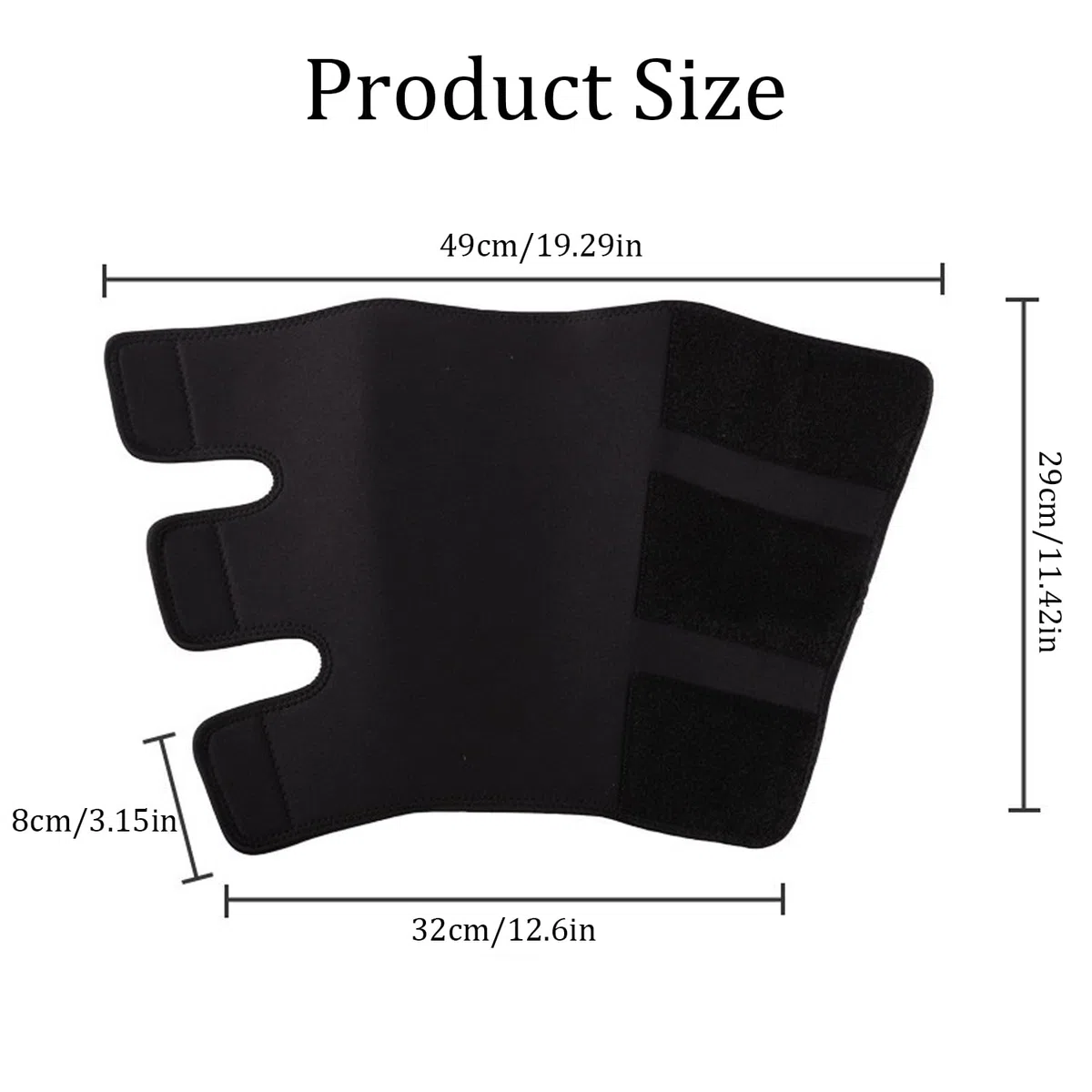 MEISO Supporto per Polpacci, Polpaccera Compressione, Fasce a Compressione per Polpaccio, Gambaletti Compressione Regolabile, per Sport, Calcio, Corsa, Ciclismo, Circolazione Gambe, Vene Varicose