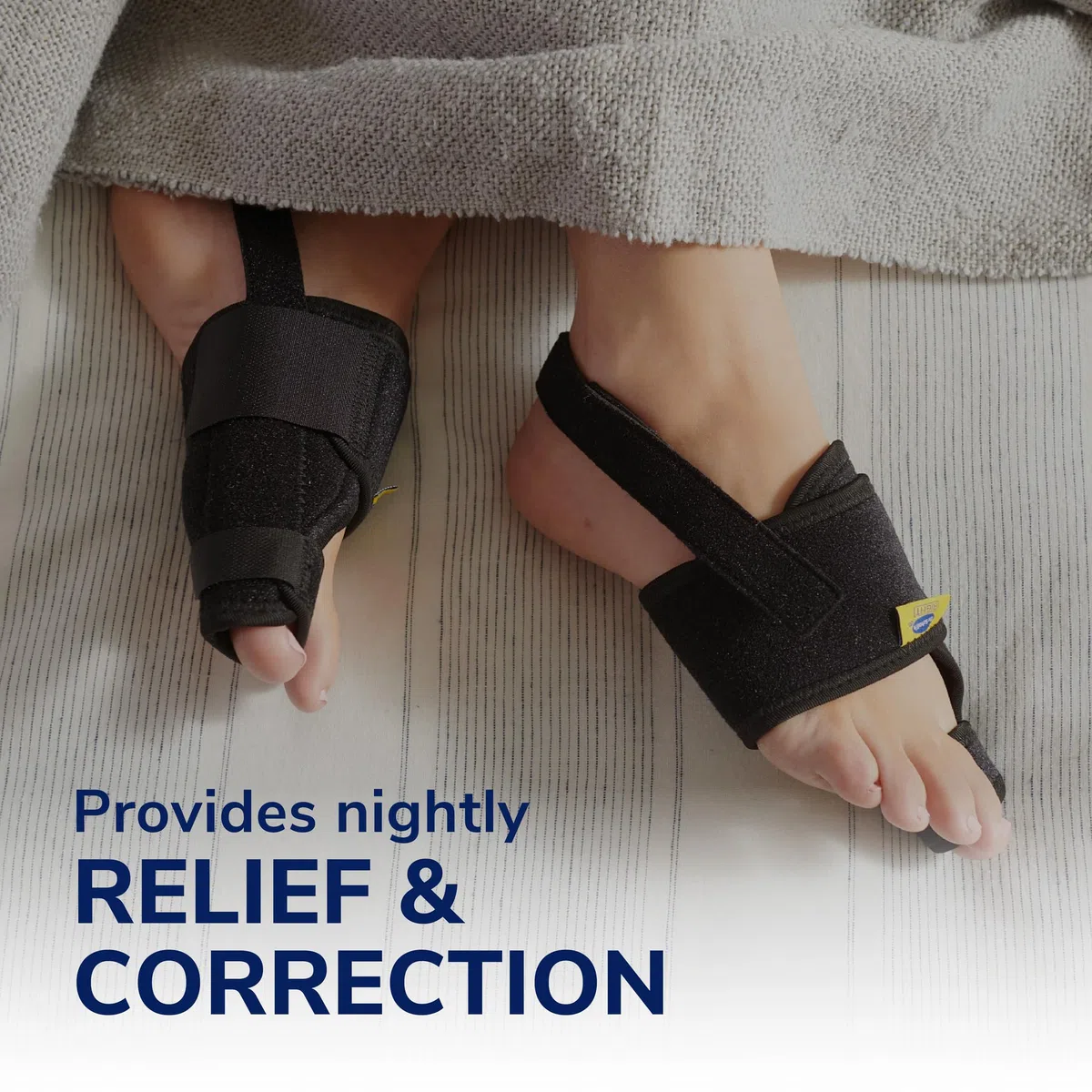 Dr. Scholl's Bunion Relief & Toe Corrector, 1 support set (1 left, 1 right)