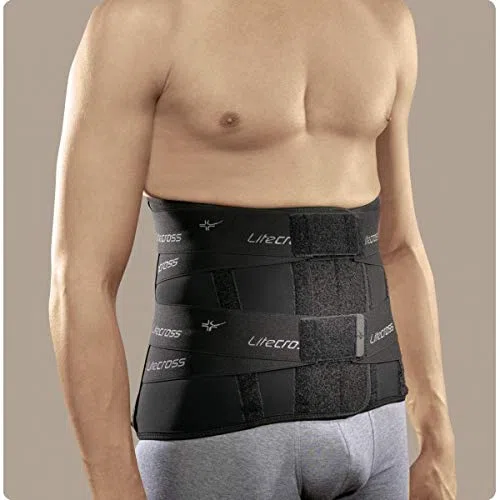 RO+TEN - Lite-cross corsetto alto in tessuto sensitive® nero - L