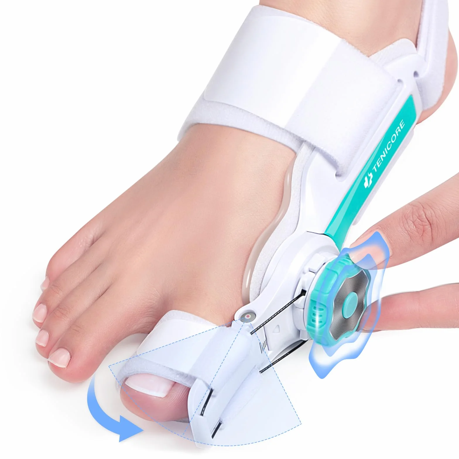Alluce Valgo Correttore Manopola Regolabile Tutore Alluce Valgo Divaricatore Alluce Valgo Alluce Rettilineo Correzione Aggiornamento 1 Pezzo Dx E Sx Piedi Taglia M