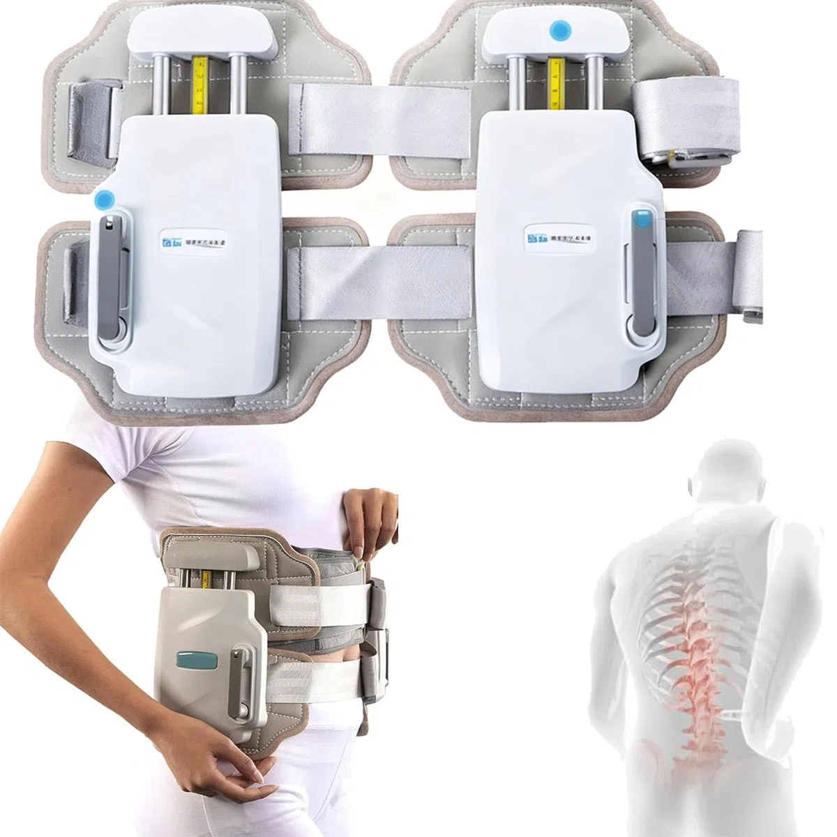 Dispositivi di Decompressione Spinale, Dispositivo di Decompressione della Colonna Vertebrale, Cintura di Decompressione della Schiena, Utilizzato per Trattare L'Ernia del Disco Lombare